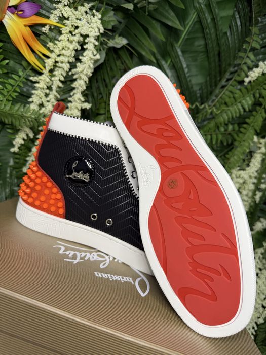 Christian Louboutin High Spikes Orange