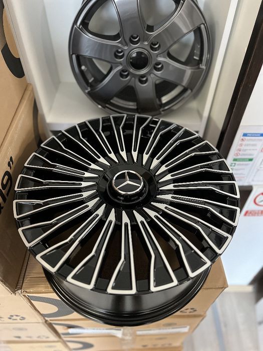 Jante Mercedes R19 5x112 Stil Maybach Noi A B C E S CLA CLS CLE CLK GLA GLB GLC GLE GLS GLK ML Vito V-Class Maybach AMG Audi BMW VW