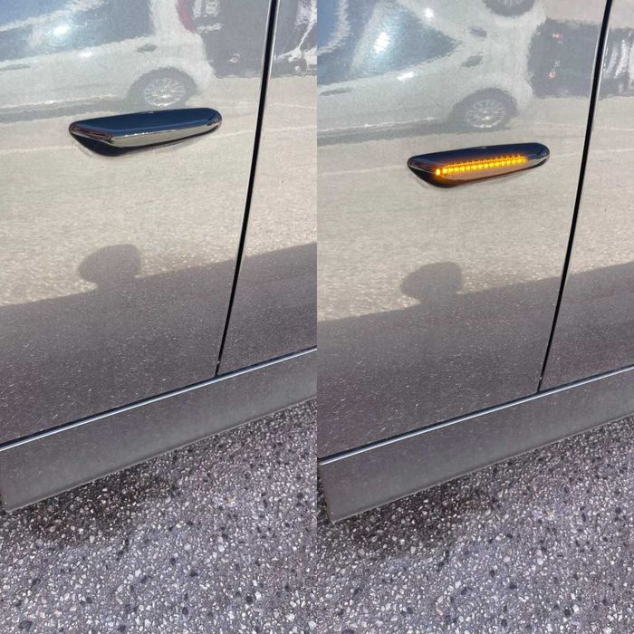 Гаранция! Висококачествени Динамични Мигачи за BMW E46 E60 E90 и други