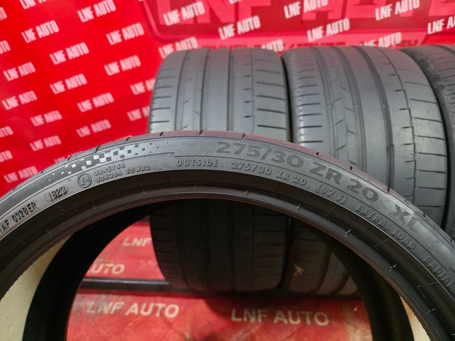 Anvelope de VARA - 275/30/20 - Continental - 5.5 / 6.5 MM - DOT 2023 !