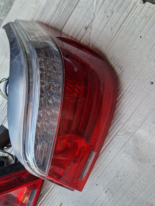 Triple tripla stopuri led bmw e60