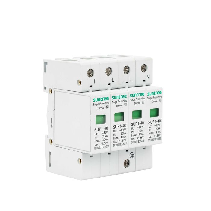 AC Арестор/Катоден отводител за соларна инсталация 20-40KA, Двуполюсен