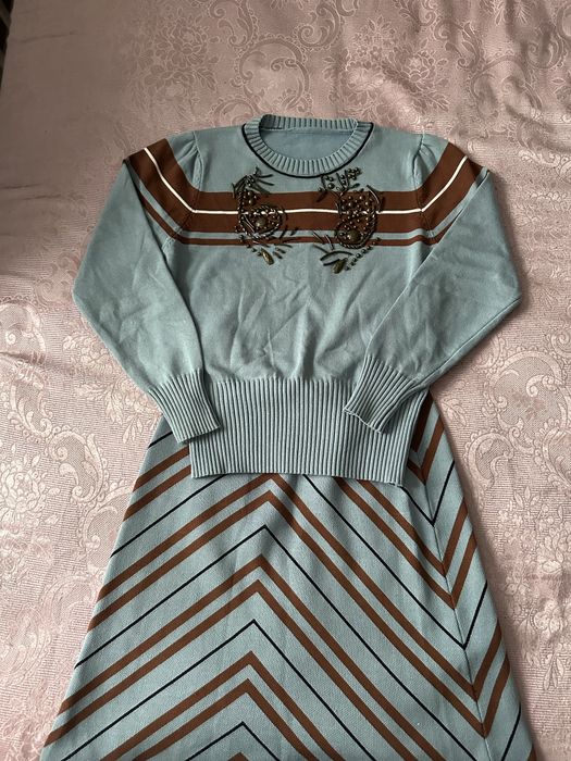 Двойка юбка кофта