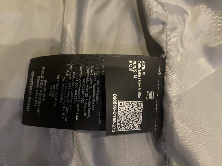 G-STAR RAW Field Hooded Puffer Jacket