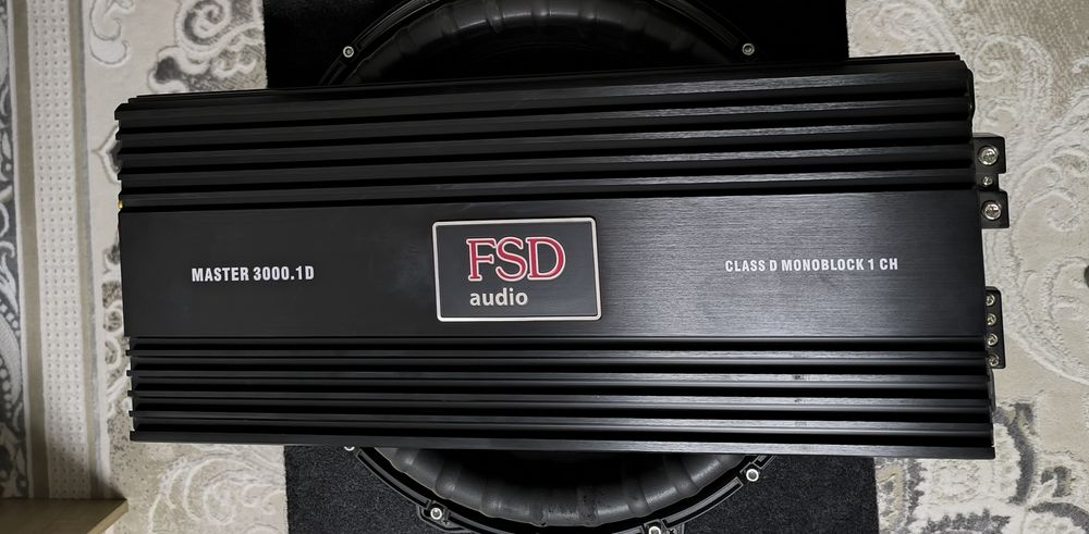 Сабвуфер, короб, моноблок