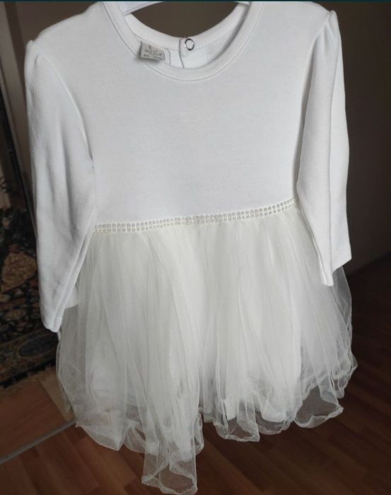 Rochita alba 86 cm ,18 luni