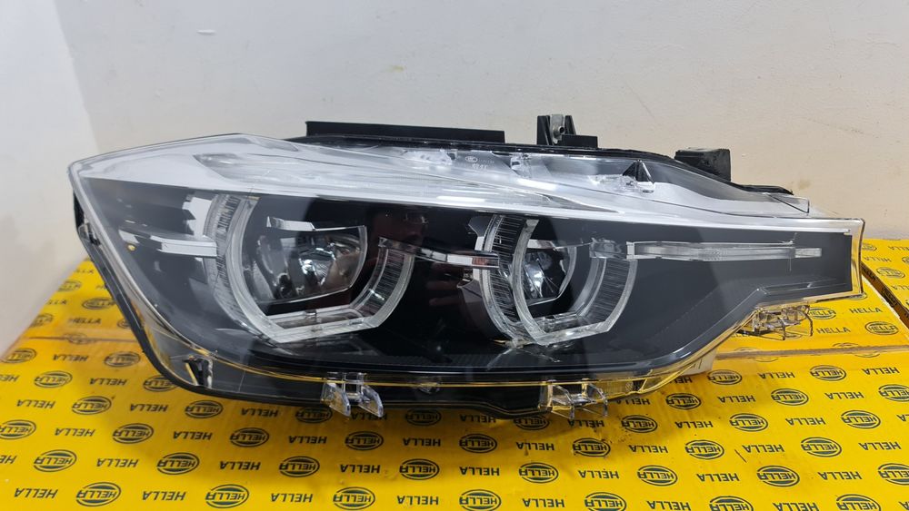 Set far faruri full led BMW 3 f30 f31 lci facelift shaddow 7453482