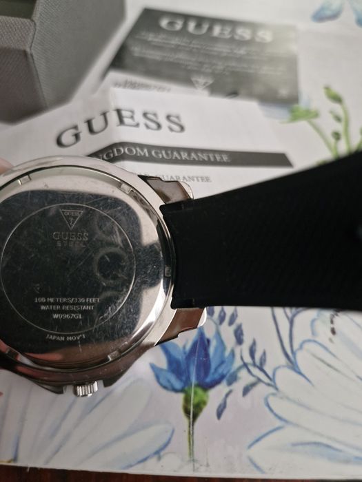 Guess - Ceas barbatesc TREAD W0967G1