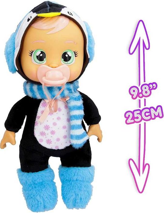 Кукла със сълзи Cry Babies Плачеща кукла с коледно облекло 5 вида