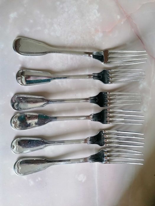 Set de 6 furculițe de inox