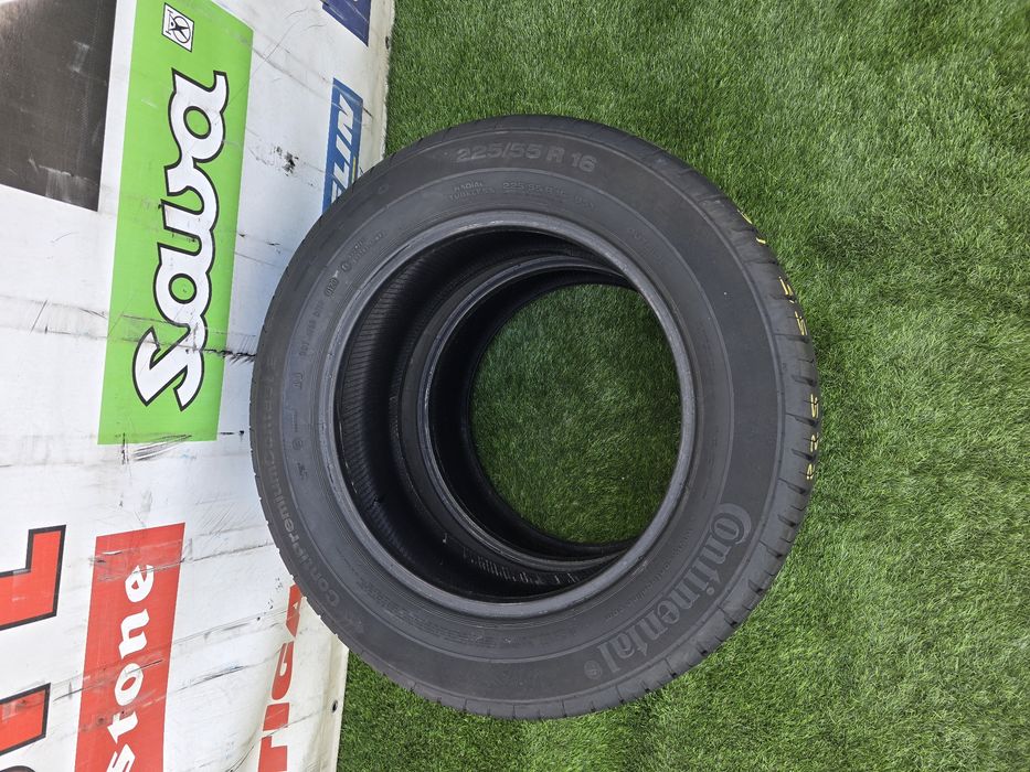 225 55 16 2x continental 2x bridgestone