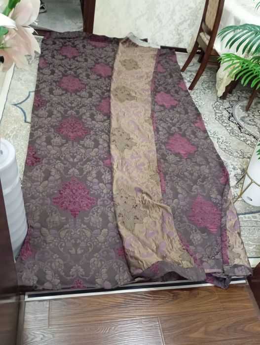 Комплект покрывало,подушки,шторы