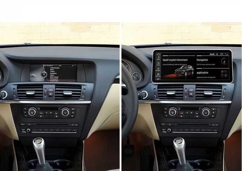 Navigatie BMW X3 F25 X4 F26 , Ecran 12.3 inch QLED Bluray Full HD Noua