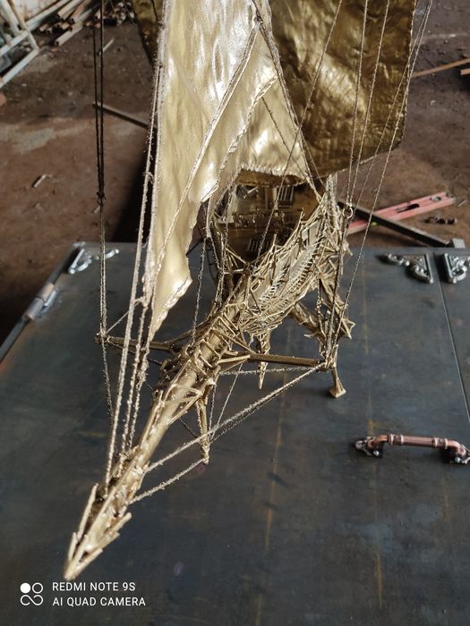 Корабль. Ручная работа