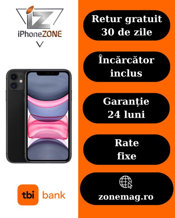 Iphone 11 64GB 100% Garantie Rate - zonemag.ro