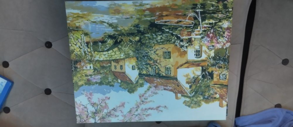 Продаются картины на холсте, выполненные в технике «картина по номерам