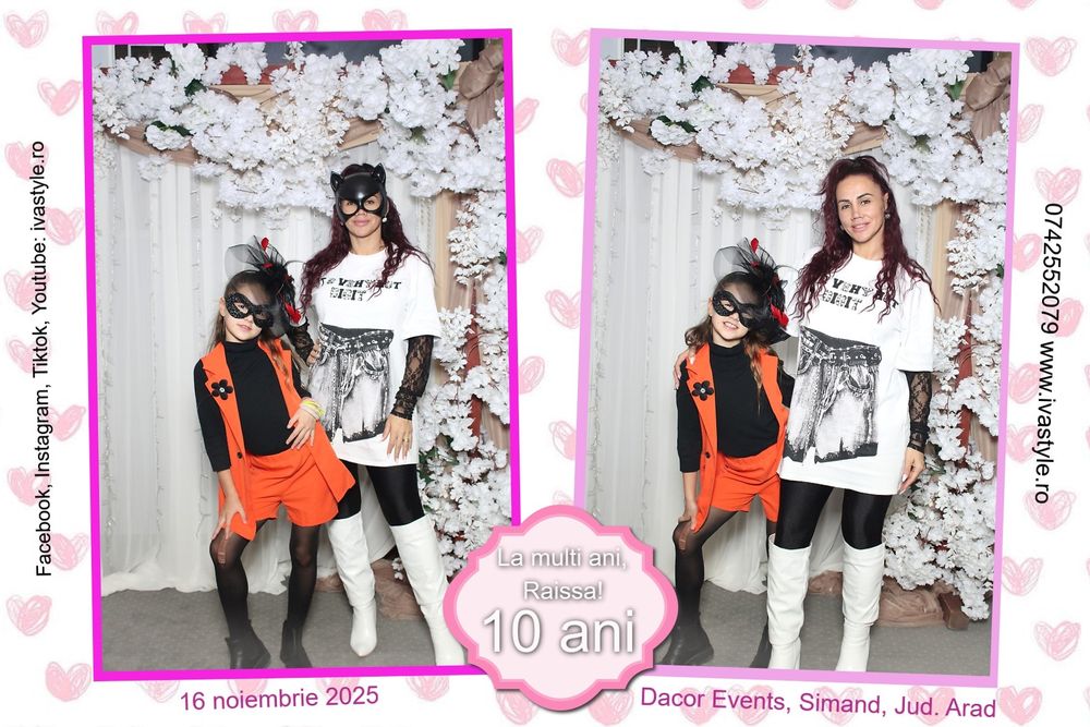 Cabina Foto Arad Photobooth oglinda foto servicii evenimente baloane