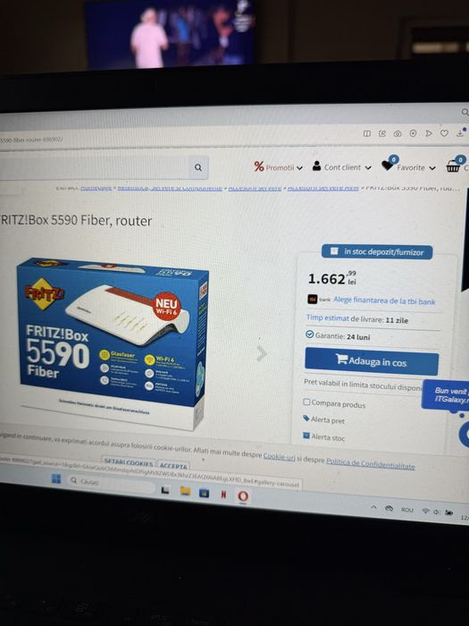 AVM FRITZ!Box 5590 fiber ,ruter