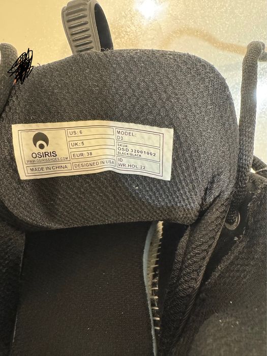 Спортивные кроссовки осирис D3 2001 reflect