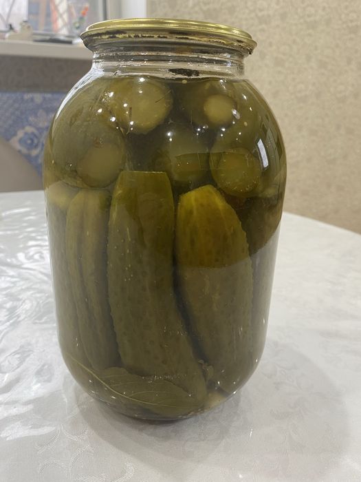 Огурцы соленые 2 литра