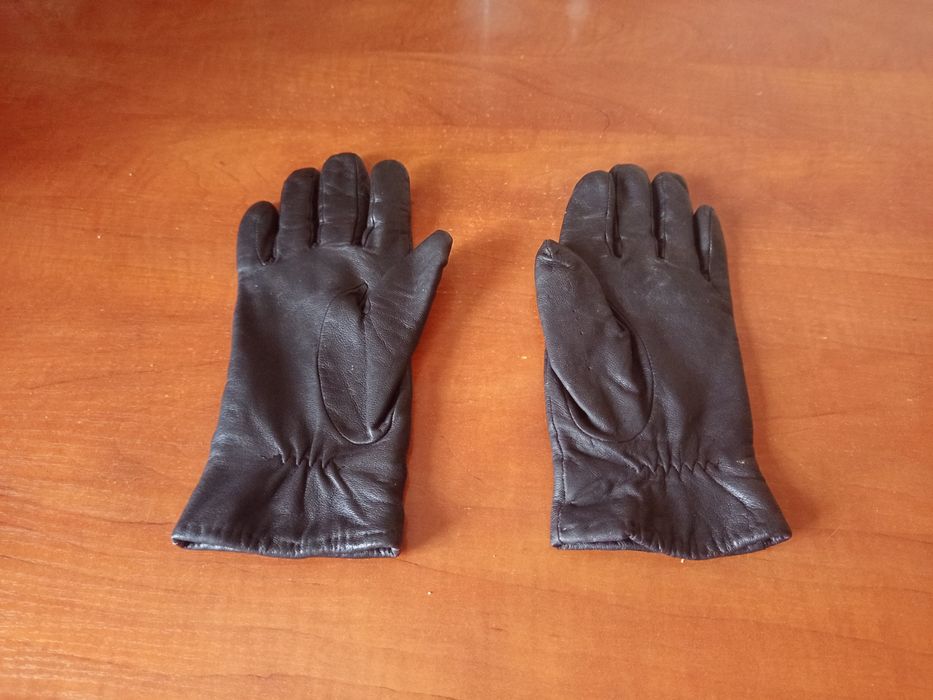 Перчатки кожаные