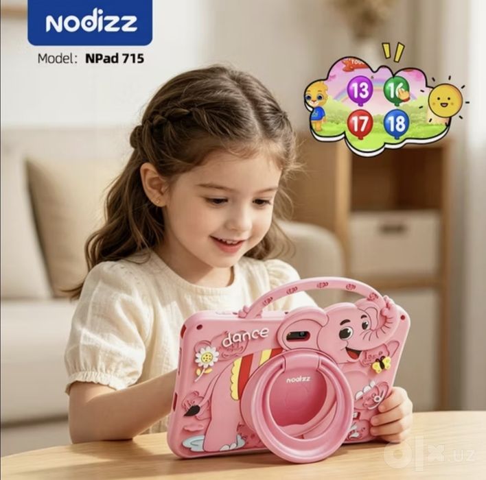 Bolalar plansheti Nodizz Npad 715 Kids, Детский умные планшет