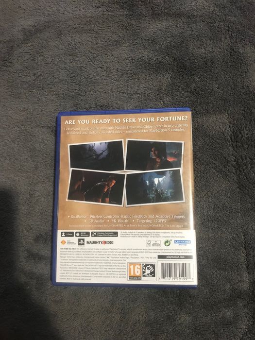 Uncharted:Legacy Of Thieves Collection Remastered PS5 ПС5