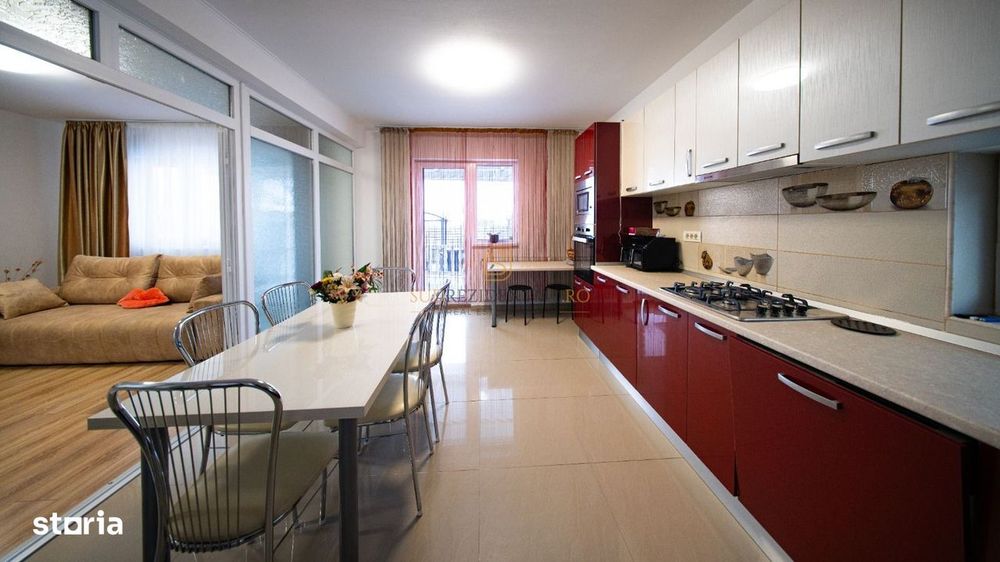Vila individuala, 4 camere, curte 290 mp, mobilata si utilata, Ilfov