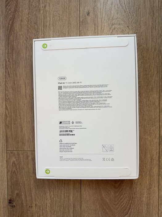 Запечатан! Apple iPad Air 11" M3 2025 128GB WiFi Space Gray / ЧИСТО НОВ!