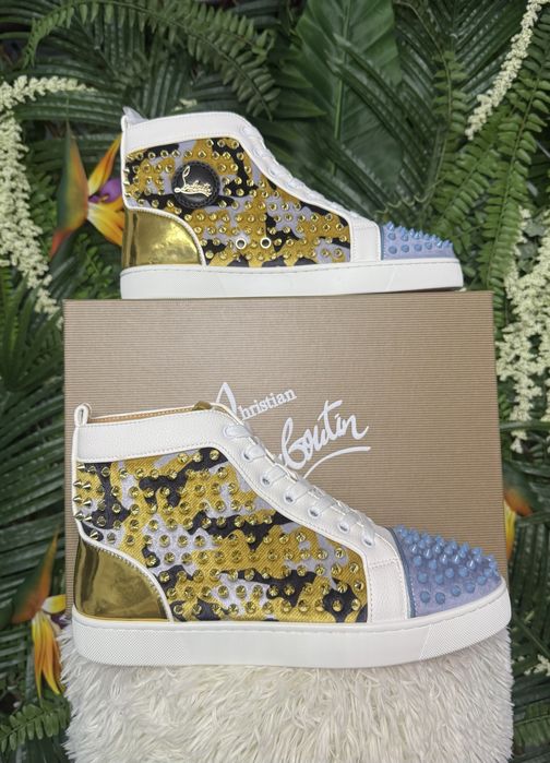 Christian Louboutin High Gold Steel Spikes