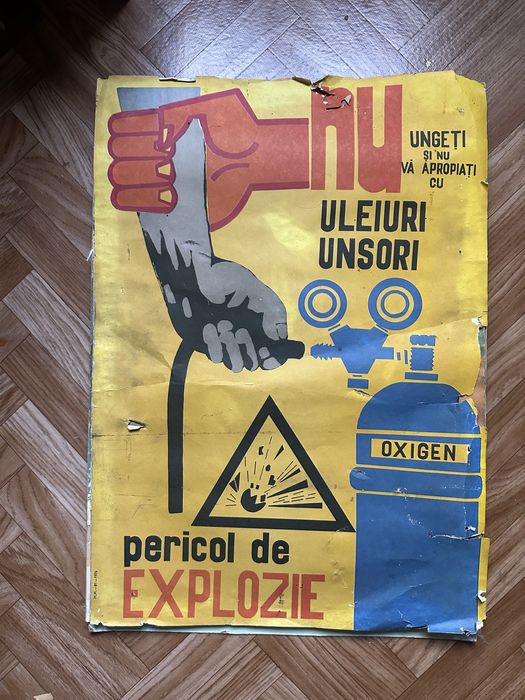 Afise Protectia Muncii din Perioada Comunista