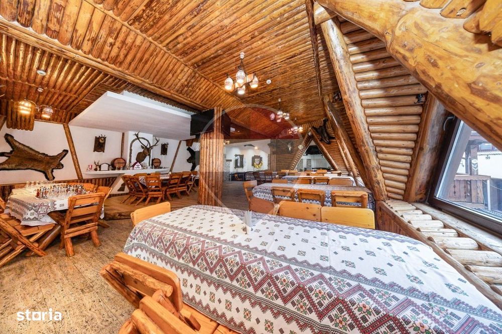 Pensiune cu restaurant și spații comerciale, central Râșnov