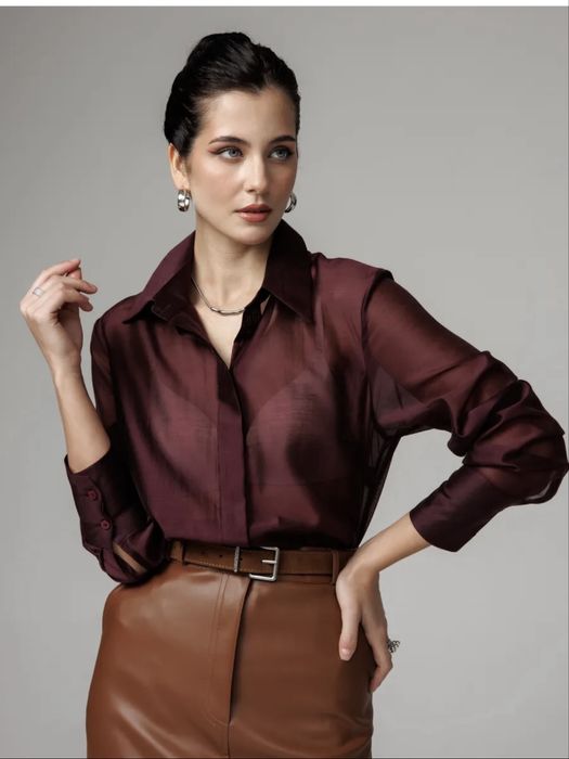 Продам блузку бордового цвета