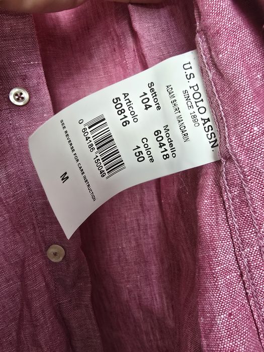 Cămașă de barbat Polo marime M 100% in