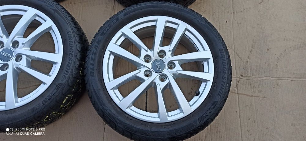 Jante Audi A3  Anvelope M+S  Pirelli  205 50 17