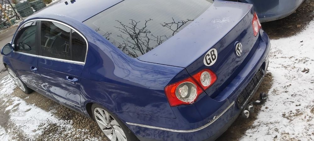 Dezmembrez Volkswagen Passat B6 2.0 TDi 140 CP an 2005 cod motor BKP