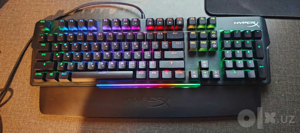 Механическая клавиатура HyperX Alloy MKW100 (TTC Red, RU Layout)