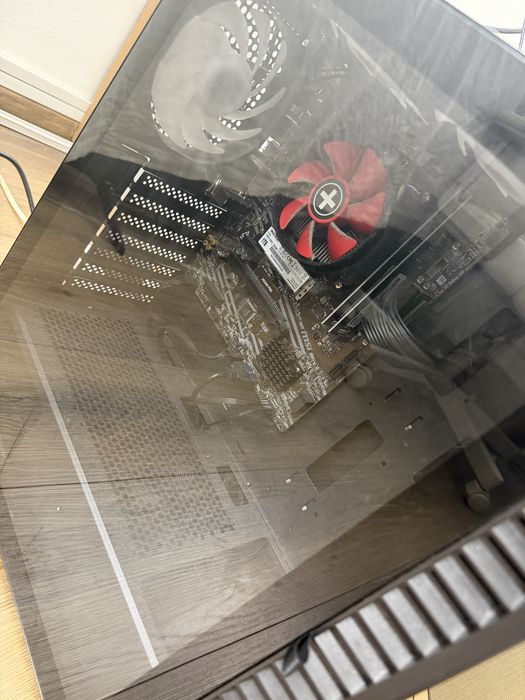 Pc ryzen 7 5700G, 32gb ram +monitor msi la cutie+tastatura si mouse cod unic 4841
