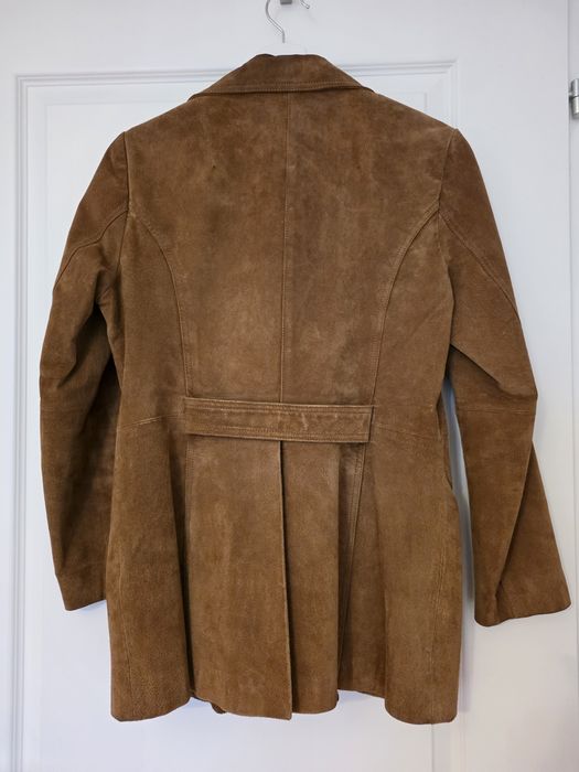 Geaca piele intoarsa Zara