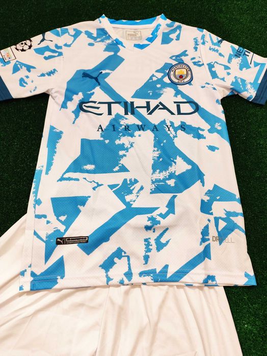 Детски екип Арсенал Манчестър Сити мъжка детска футболна фланелка