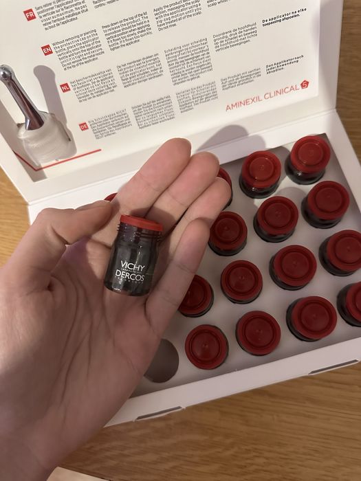 Ампули против косопад Vichy Dercos