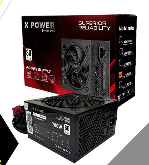 Новые 500W / 600W / 700W все 80plus.  В количества., цена за 500W