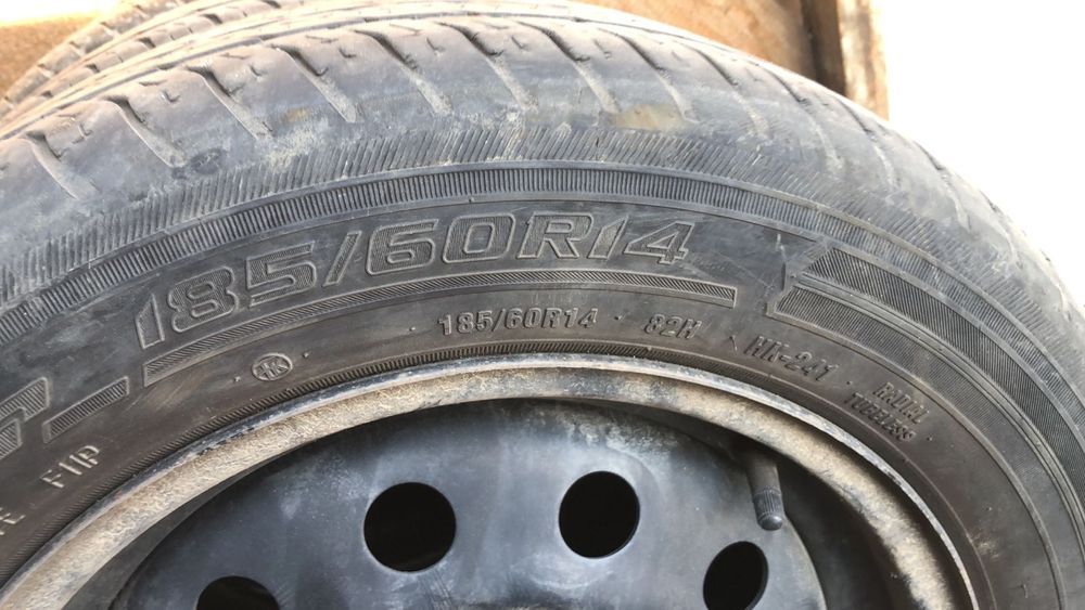 Диски с резинами, 14