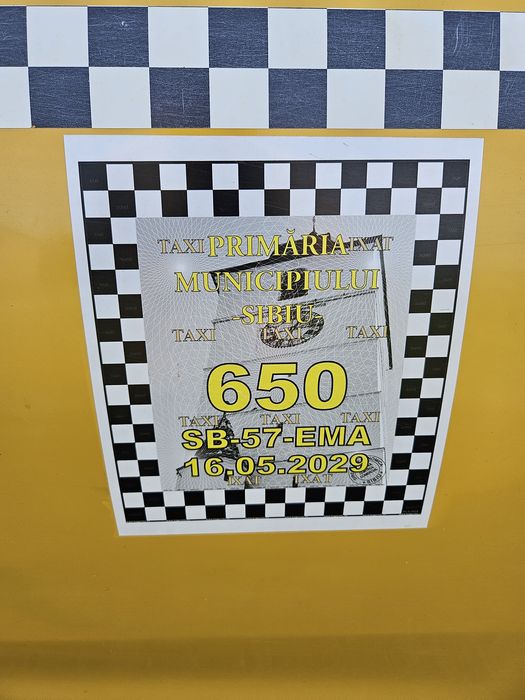 Dacia Logan Taxi / Timbru / Licenta Taxi