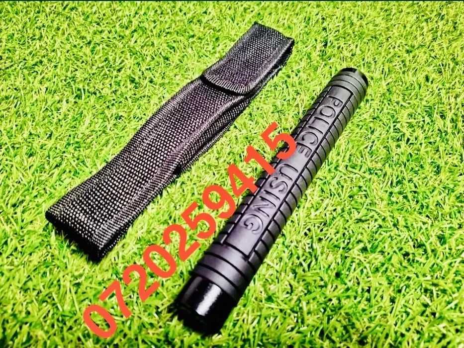 Baston Police, Telescopic cu Husa Lungime 65cm, 4 Segmente