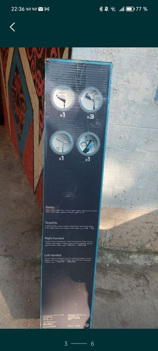 Профессиональный набор для гольфа INESIS tour school (для подростков)