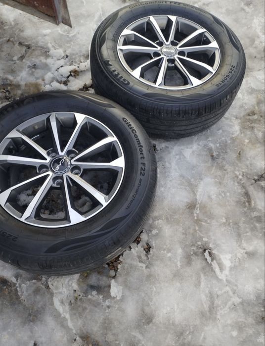 Chazor Diska 16 225/60/16 Yengi holatda 200km yurgan