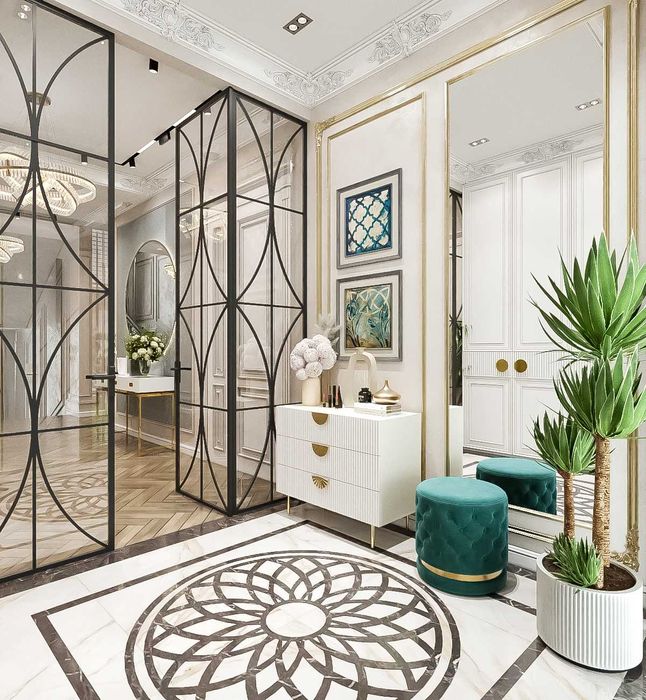 Дизайн интерьера, планирование новостроек, рабочие чертежи, надзор