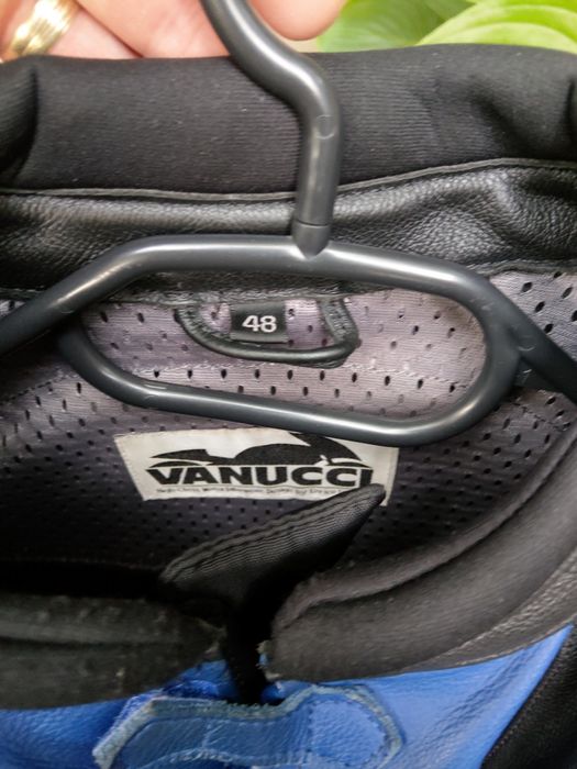 Vanucci, geaca moto din piele, marimea 48