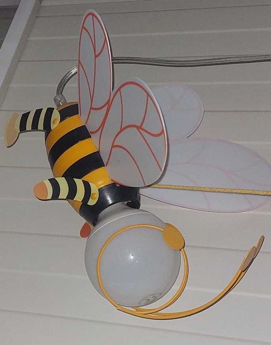 Детски полилей / лампа Пчела, Е27, 1х40W